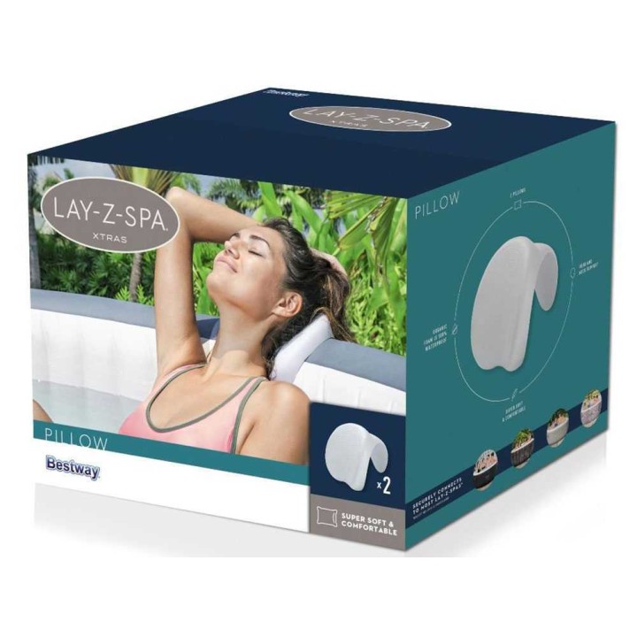 Bestway 60307 jäykkä porealtaan niskatuki, 2 kpl