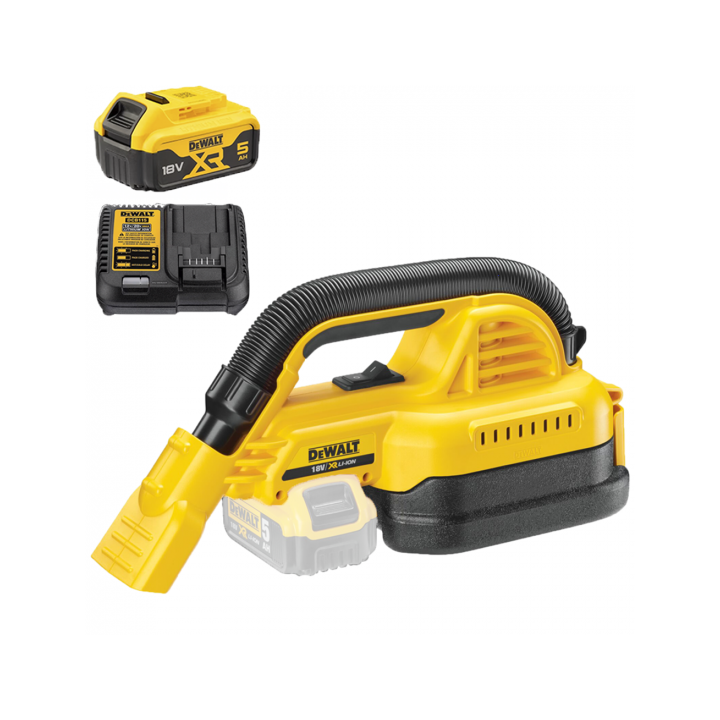 DeWalt DCV517N XJ märkä ja kuivaimuri 18 V 5 Ah