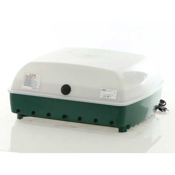 River Systems ET 49 käsikäyttöinen munienhaudontakone, 49 munaa, 170 W, 230 V