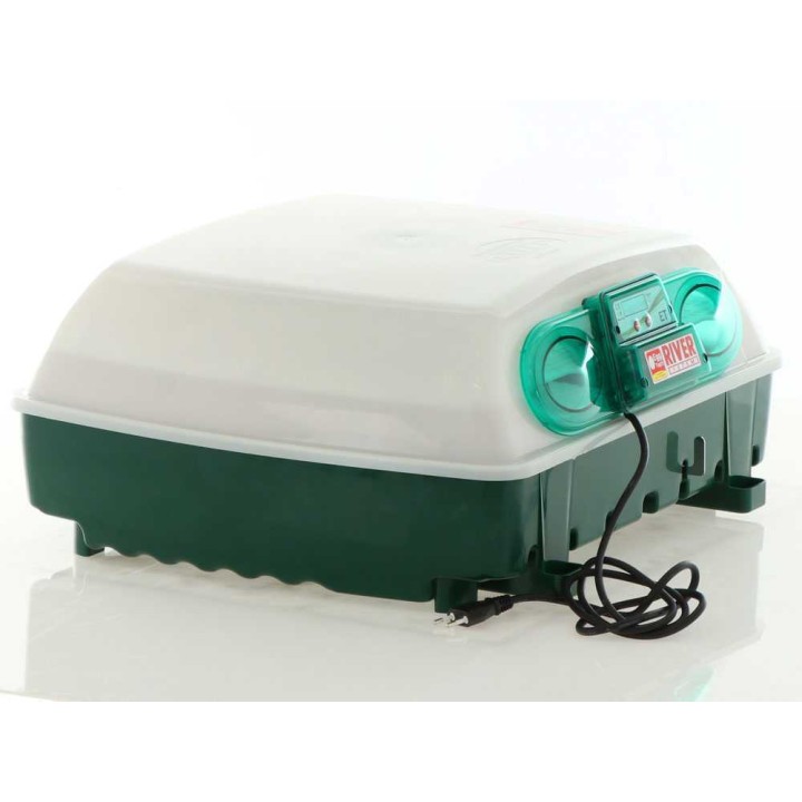 River Systems ET 49 käsikäyttöinen munienhaudontakone, 49 munaa, 170 W, 230 V