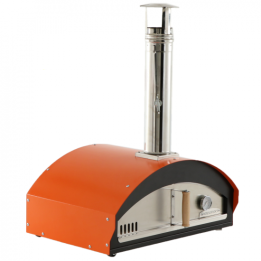 Rossofuoco Mino puulämmitteinen pizzauuni ulkokäyttöön 60 40 cm
