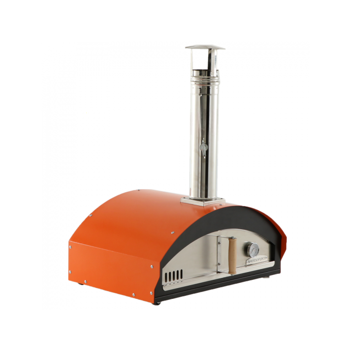 Rossofuoco Mino puulämmitteinen pizzauuni ulkokäyttöön 60 40 cm