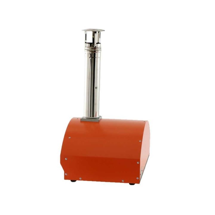 Rossofuoco Mino puulämmitteinen pizzauuni ulkokäyttöön, 60 × 40 cm