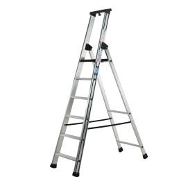 S T P Issima A07IS225 tasotikas 6 askelmaa alumiini 335 cm työskentelykorkeus