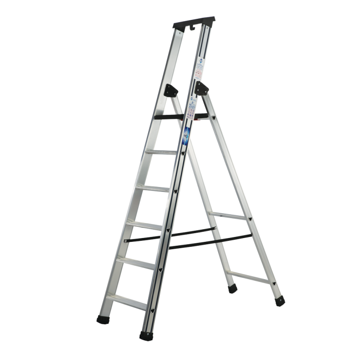 S T P Issima A07IS225 tasotikas 6 askelmaa alumiini 335 cm työskentelykorkeus