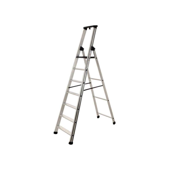 S.T.P. Issima A07IS250 alumiiniset tasotikkaat, 7 askelmaa, 2,20 m, 150 kg