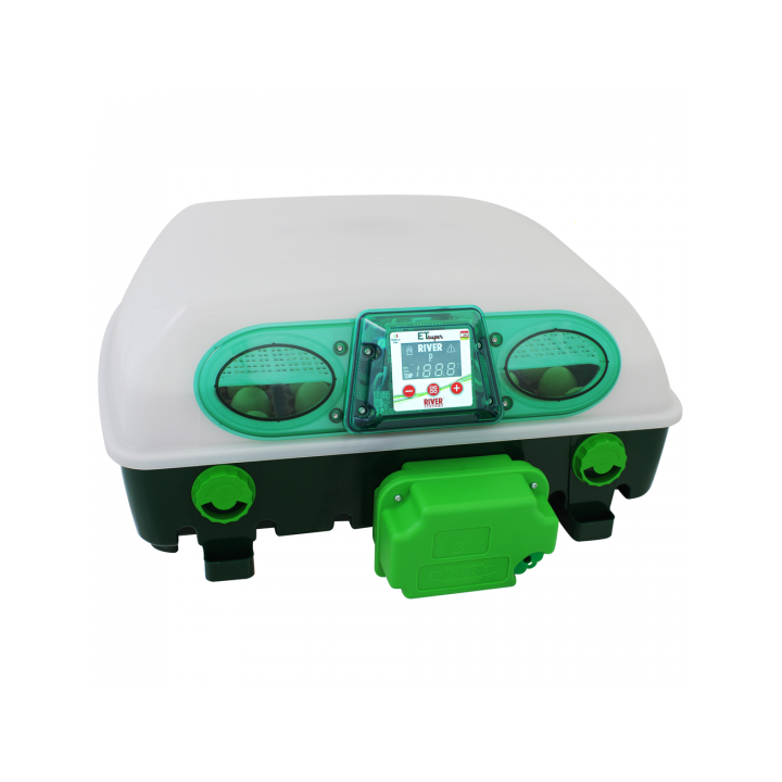 River Systems ET 49 SUPER automaattinen hautomakone 49 munaa 170 W 230 V