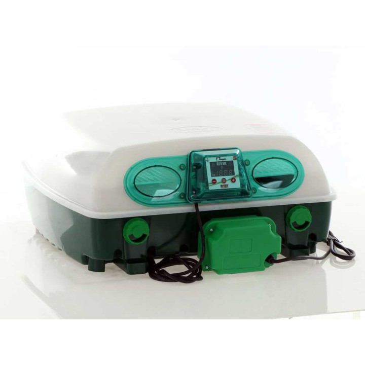 River Systems ET 49 SUPER automaattinen hautomakone, 49 munaa, 170 W, 230 V