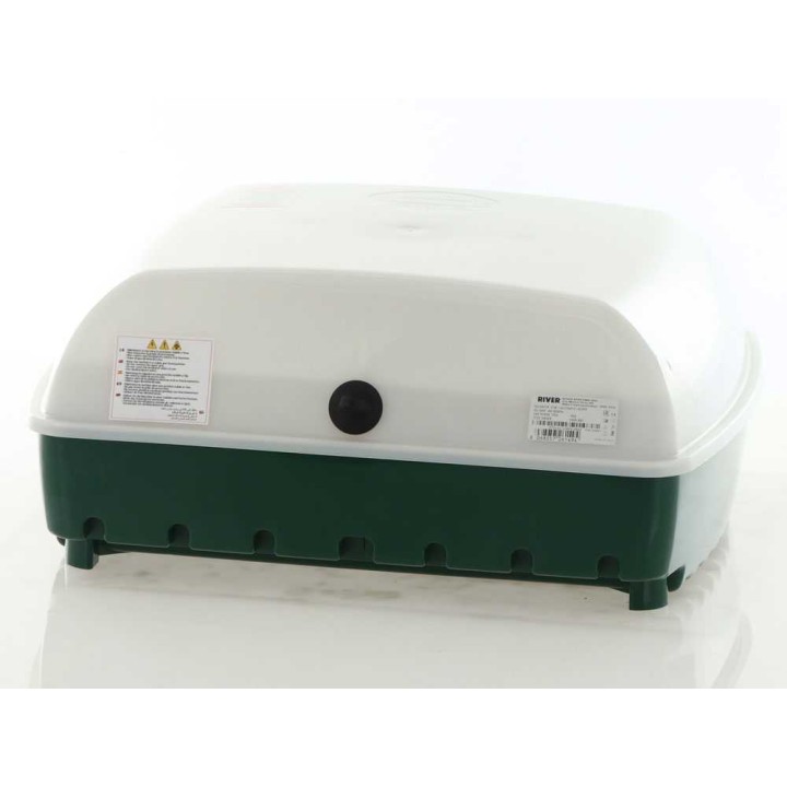 River Systems ET 49 SUPER automaattinen hautomakone, 49 munaa, 170 W, 230 V