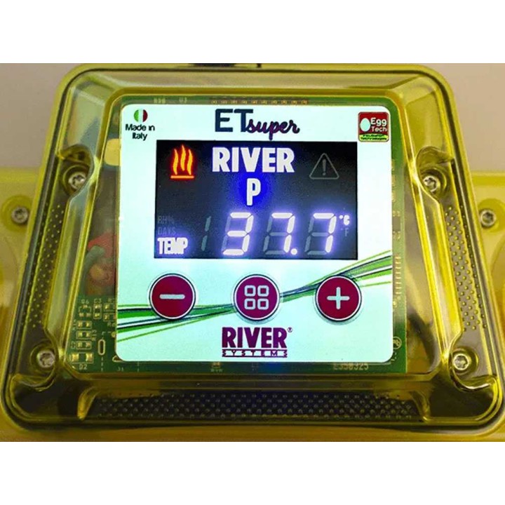 River Systems ET 49 SUPER BIOMASTER automaattinen hautomakone, 49 munaa, 230 V