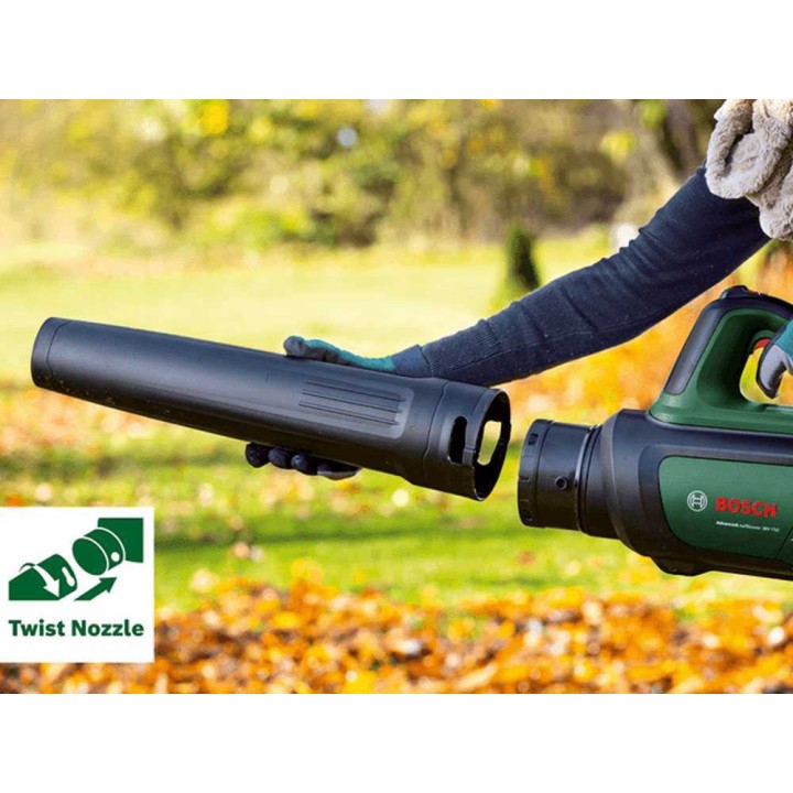 Bosch AdvancedLeafBlower 36V-750 akkulehtipuhallin, 36 V, 200 km/h, ilman akkua ja laturia