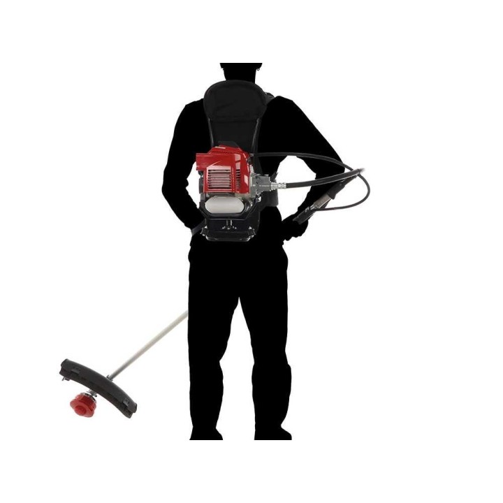 EuroMech TJ 53 EC selkäraivaussaha, Kawasaki TJ 53 E, 53,2 cm³, 2,7 HP