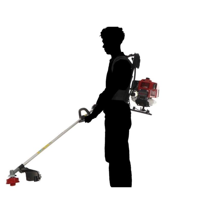 EuroMech TJ 53 EC selkäraivaussaha, Kawasaki TJ 53 E, 53,2 cm³, 2,7 HP