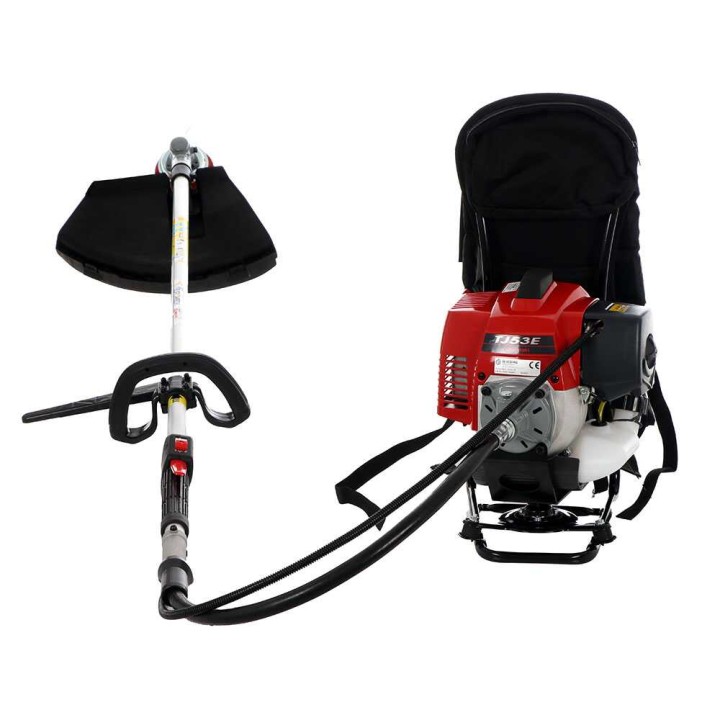 EuroMech TJ 53 EC selkäraivaussaha, Kawasaki TJ 53 E, 53,2 cm³, 2,7 HP