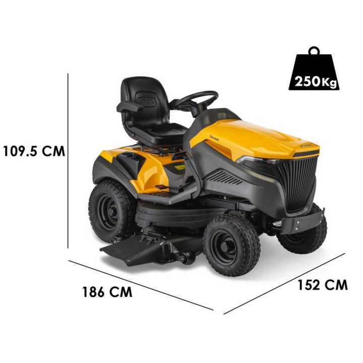 Stiga Tornado 9121 W ajoleikkuri, ST 650, 635 cm³, 121 cm