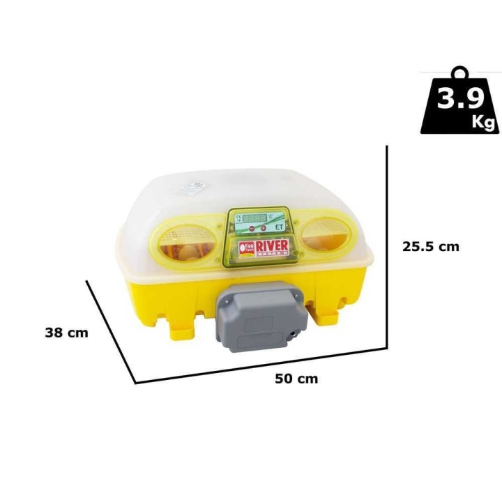 River Systems ET 24 BIOMASTER automaattinen haudontakone, 24 munaa, 130 W, 230 V