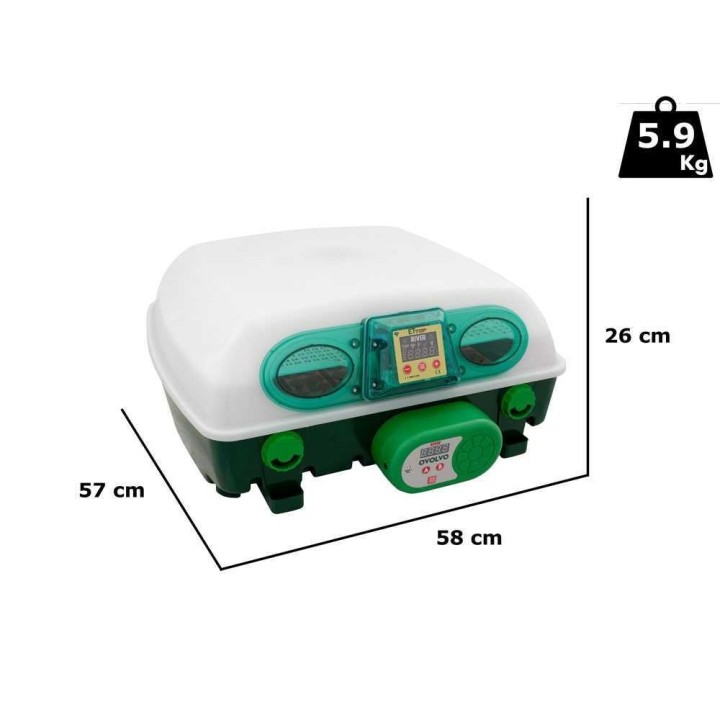 River Systems ET 49 TOP automaattinen haudontakone, 49 munaa, 170 W, 230 V
