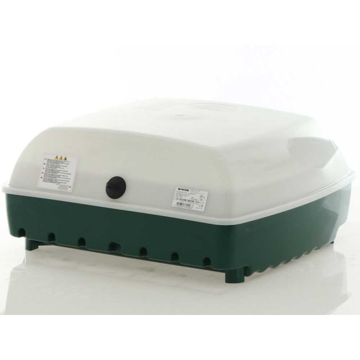 River Systems ET 49 automaattinen hautomakone, 49 munaa, 170 W, 230 V