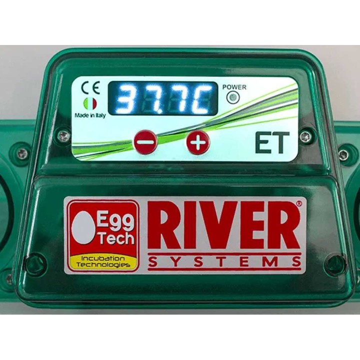 River Systems ET 49 automaattinen hautomakone, 49 munaa, 170 W, 230 V