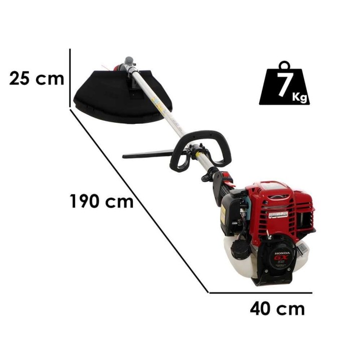 EuroMech HO35C raivaussaha, Honda GX35, 4-tahti, 1,3 HP, 7 kg