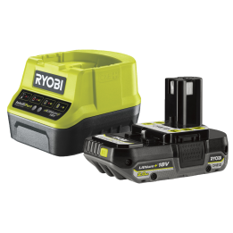 RYOBI Lithium 18 V 2 0 Ah akku ja laturi