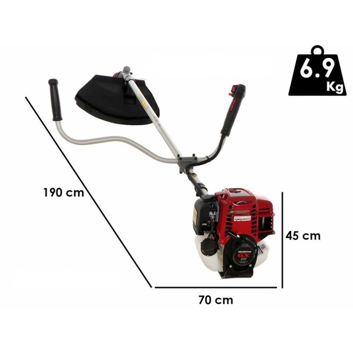 HO35C bensiinikäyttöinen raivaussaha Honda GX35, 1,3 HP, 35 cm³, 6,9 kg