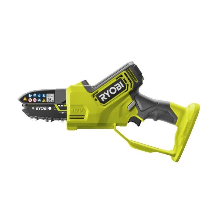 Ryobi RY18PSX10A-120 akkukäyttöinen oksasaha, 18 V, 10 cm, 2 Ah
