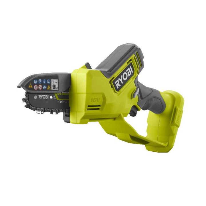 Ryobi RY18PSX10A-120 akkukäyttöinen oksasaha, 18 V, 10 cm, 2 Ah