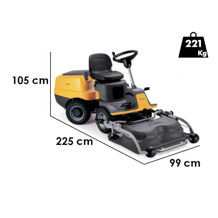 Stiga Park 300 M etuleikkuri, hydrostaattinen, 85 cm, 414 cm³
