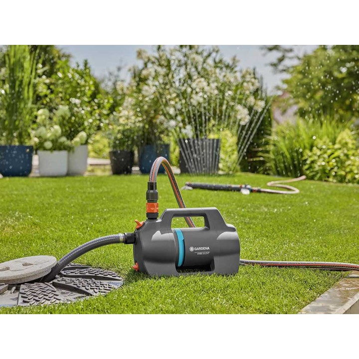 Gardena 4100 Silent puutarhapumppu, 550 W, 4 100 l/h