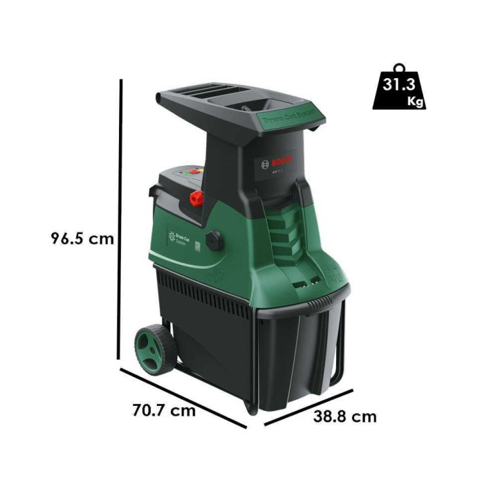 Bosch AXT 25 D sähköinen oksasilppuri, 2 500 W, 40 mm, 53 l
