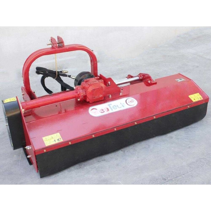 GeoTech Pro HFM 185-H traktorimurskain, hydraulinen sivuttaissiirto, 182 cm, 50–80 HP