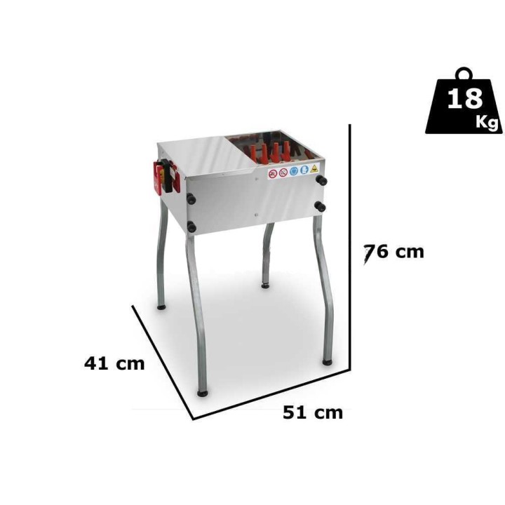 River Systems Piumina Standard 24 rullotyyppinen sulkakone, 250 W