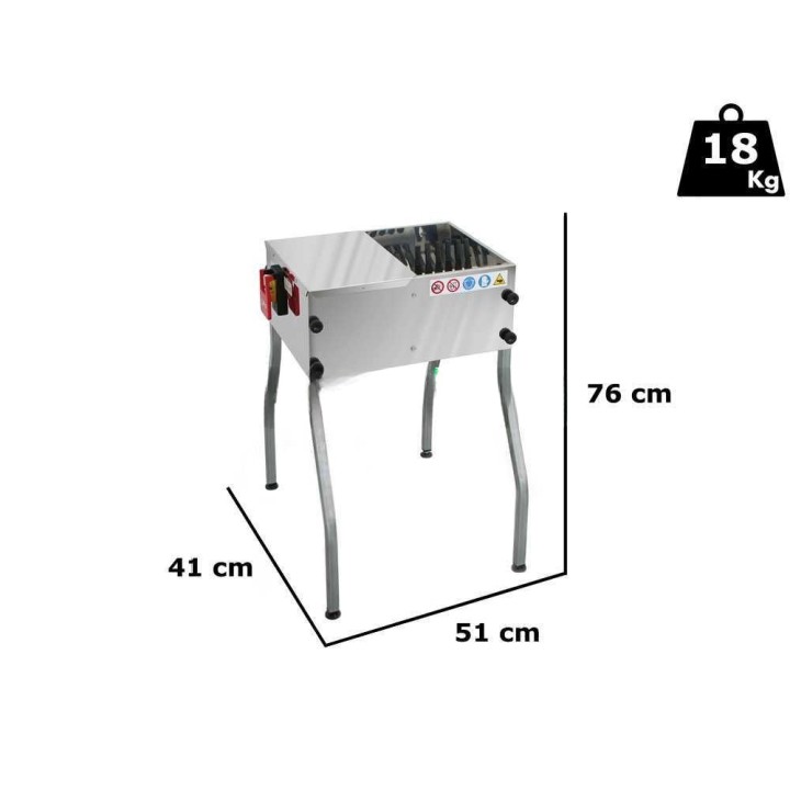 River Systems Piumina Quaglie 36 rullanyppijä siipikarjalle, 250 W, 220/230 V