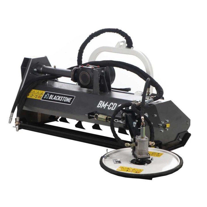 BlackStone BM-CD 120 traktorimurskain, rivivälileikkuukiekko, hydraulinen sivusiirto, 120 cm