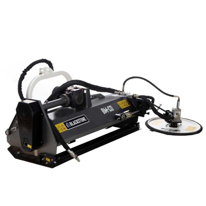 BlackStone BM-CD 120 traktorimurskain, rivivälileikkuukiekko, hydraulinen sivusiirto, 120 cm