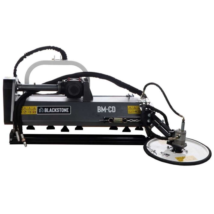 BlackStone BM-CD 160 traktorimurskain, rivivälilaikka, hydraulinen sivusiirto, 160 cm