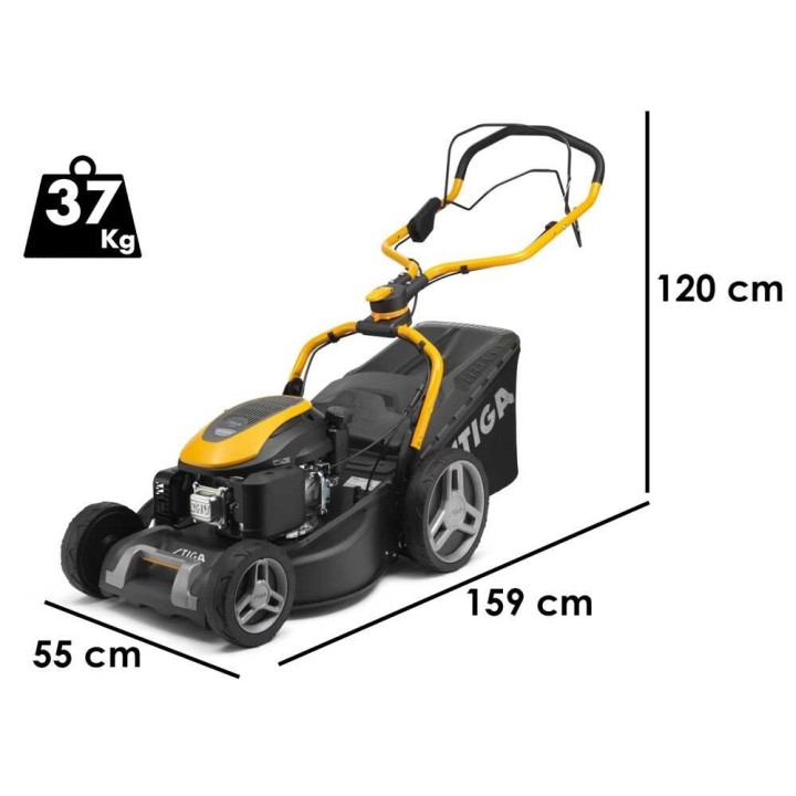 Stiga COMBI 753 SE vetävä ruohonleikkuri, 51 cm, 5,5 HP, 4 in 1