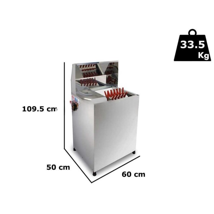 River Systems Piumona 55 rullapoimuri siipikarjalle, 250 W, 220/230 V
