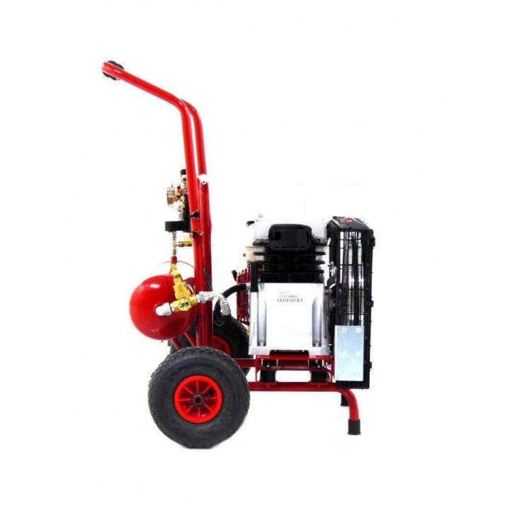 Airmec CRS 1055/510 moottorikompressori, Honda GX160, 510 l/min, 11 bar