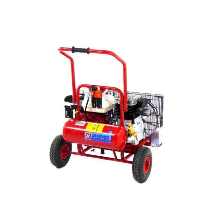 Airmec CRS 1055/510 moottorikompressori, Honda GX160, 510 l/min, 11 bar