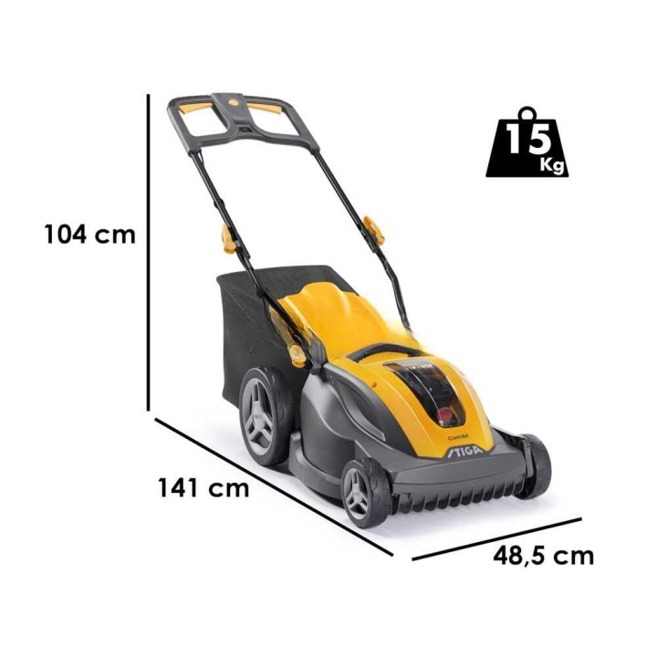 STIGA Combi 344e Kit akkuruohonleikkuri, 42 cm, 48 V, 5 Ah