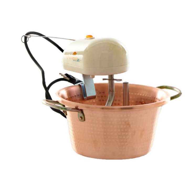 LAR Polentamatic sähköinen kuparikattila polentalle, 4,5 l, 8 W, 220 V