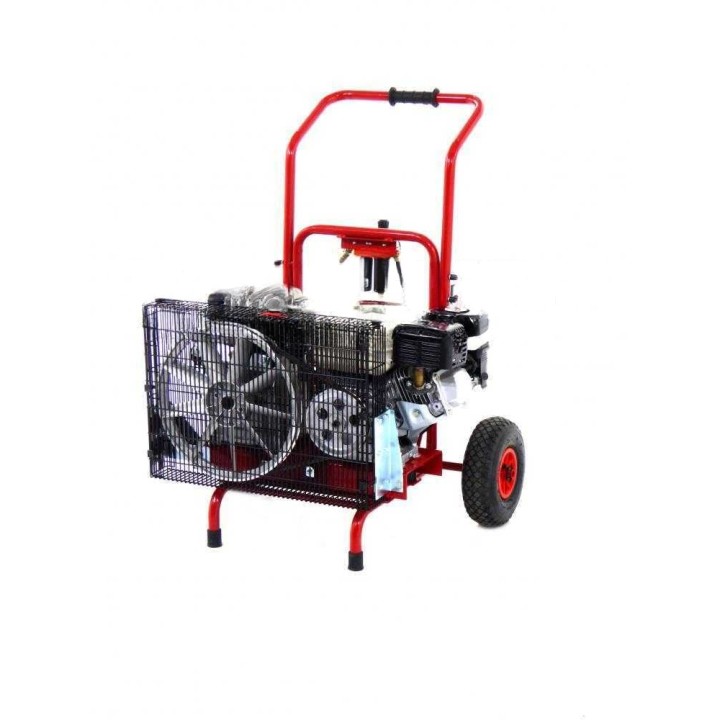 Airmec CRS 1055/510 moottorikompressori, Honda GX160, 510 l/min, 11 bar