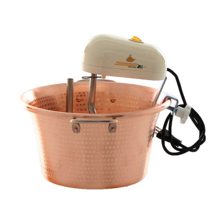 LAR Polentamatic sähköinen kuparipata polentalle, 6,5 l, 8 W, 220 V