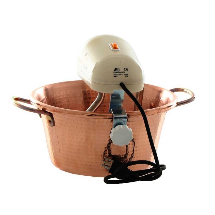LAR Polentamatic sähköinen kuparikattila, 4,5 l, 8 W, 220 V