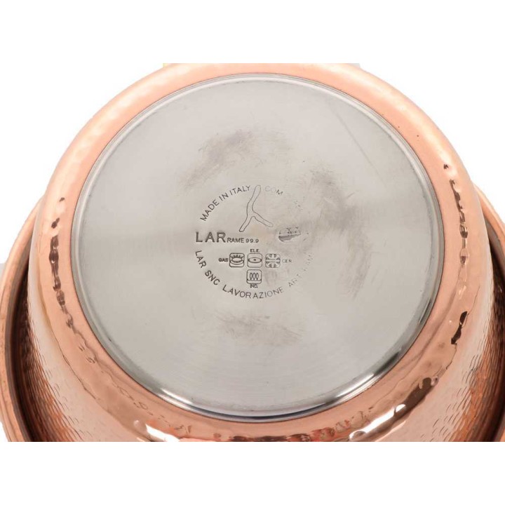 LAR Polentamatic sähköinen kuparikattila, 4,5 l, 8 W, 220 V