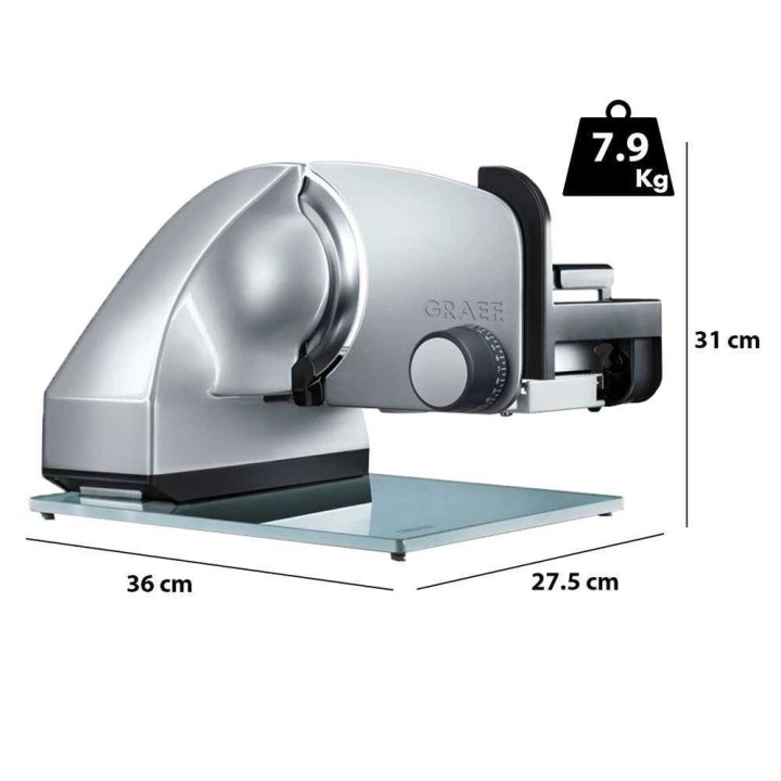 Graef Master M90 Silver 2-in-1-viipalointikone, 170 W, 170 mm terä