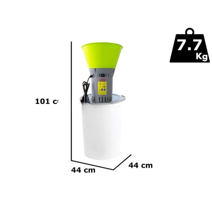 River Systems MISTRAL 55L sähkömylly viljoille, 1 200 W, 230 V