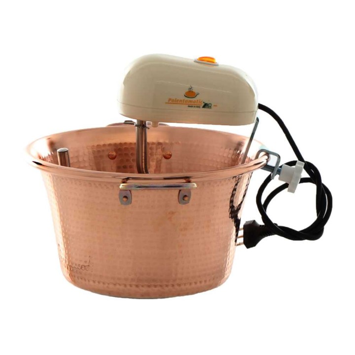 LAR POLENTAMATIC sähköinen kuparipata, 6,5 l, 8 W, induktiokäyttöön